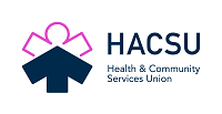 Logo of the Health and Community Services Union Tasmania